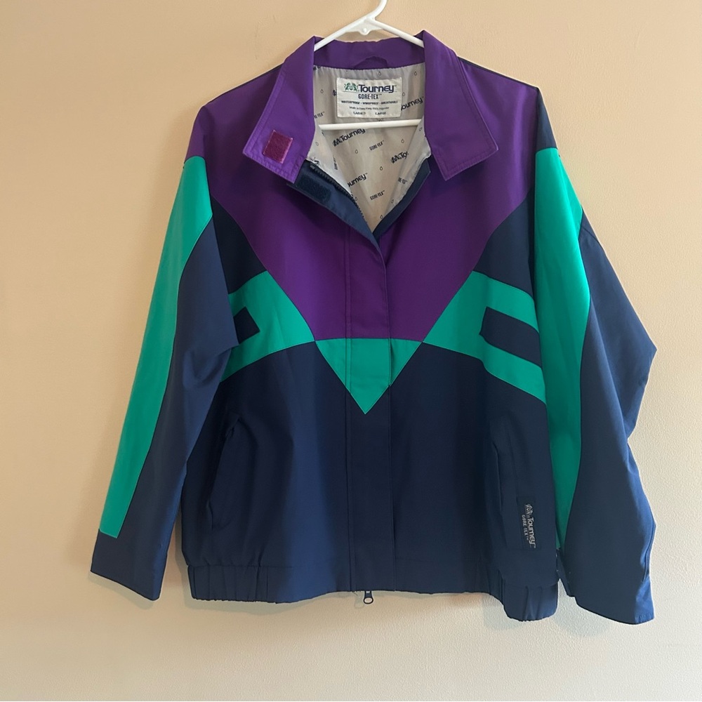 Vintage Tourney Gortex Colorblock Jacket waterproof